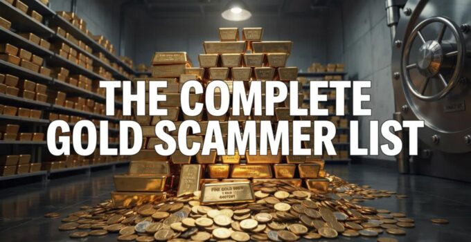 The Complete Gold Scammer List: Updated for 2026